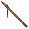 Curly Claro Walnut & Bloodwood Collectors Native American Style Flute (key D- 440hz)